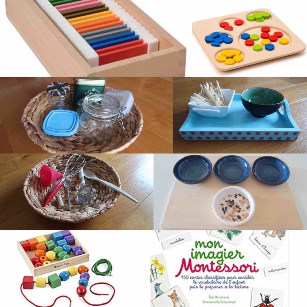 Sélection de jeux Montessori pour enfant de 5 ans